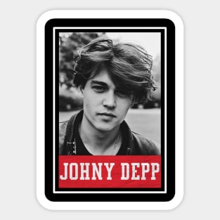 johny depp Sticker